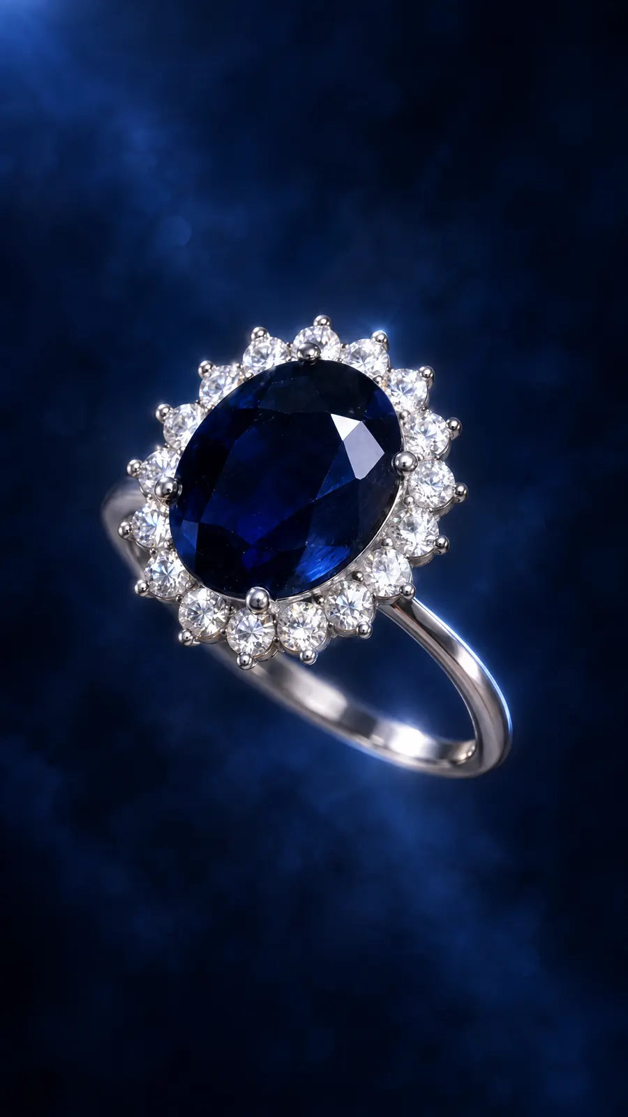 Anillo de zafiro Sauvé