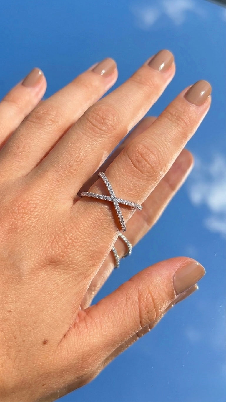 Zircon X Ring - vista 6 - Sauvé Joyería